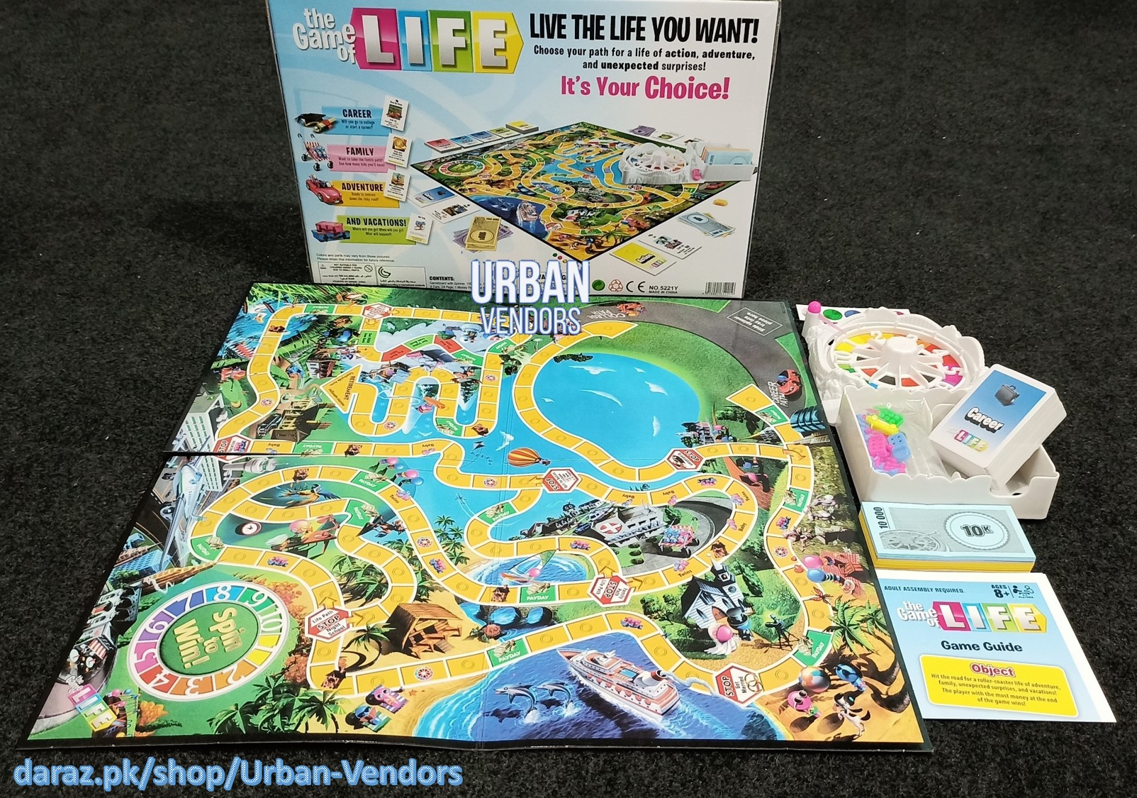 The Game of Life Board Game for Kids Teens and Adults Family Fun Party  Outdoor Game: Buy Online at Best Prices in Pakistan | Daraz.pk