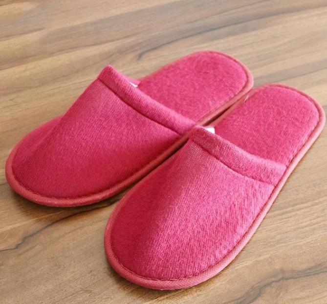 New High Quality Men Women Home Anti-slip Plush Slipper Winter Warm Cotton House Indoor Slipper