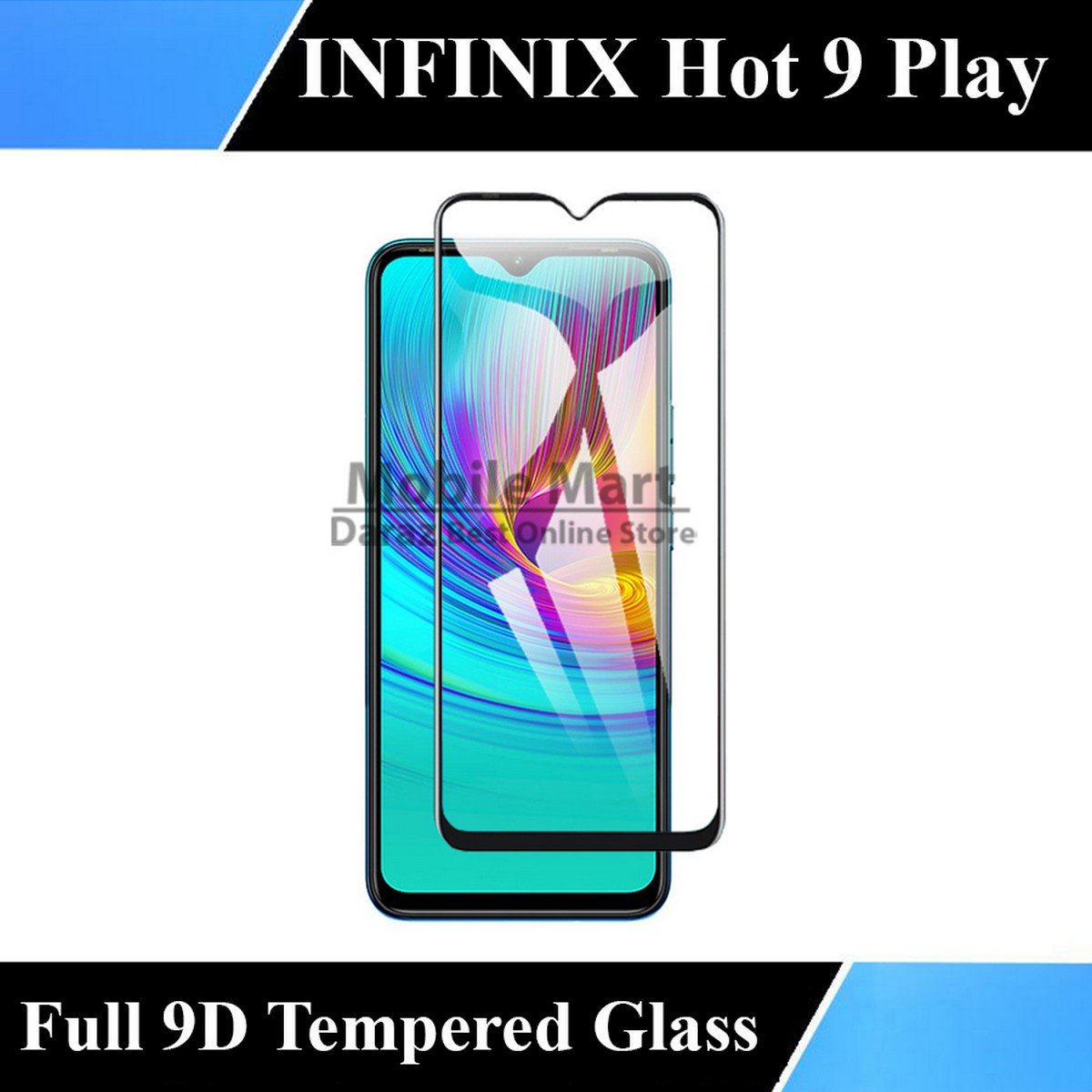 infinix hot 9 play tempered glass