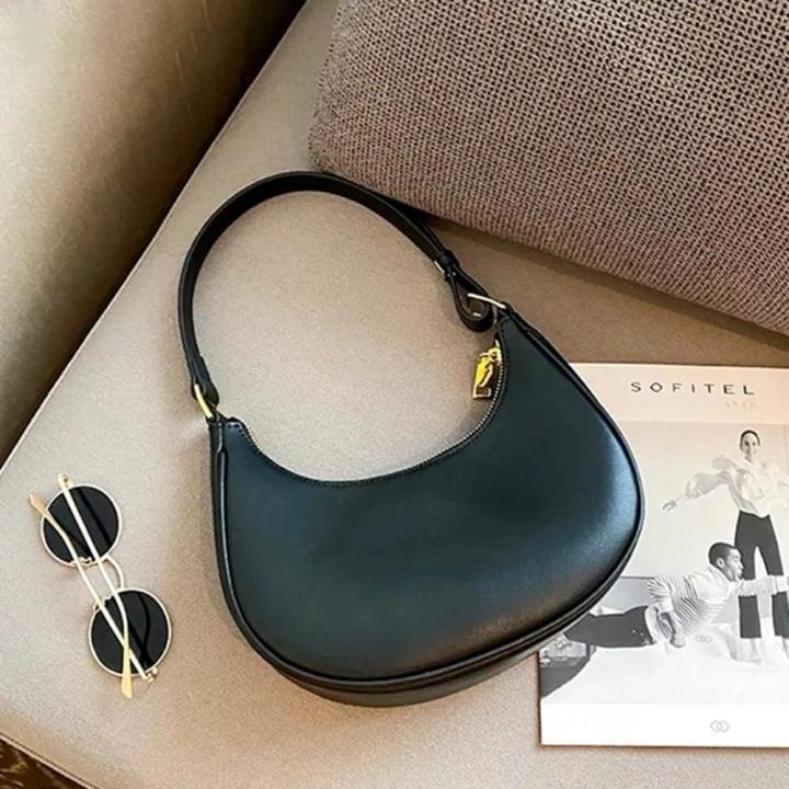 Trendy Women's Shoulder Bag Elegant PU Leather Tote with Adjustable Strap Zipper Closure Stylish Handbag for Casual Office Travel Party Use Lightweight Crossbody Satchel with Spacious Compartments & Modern Design
