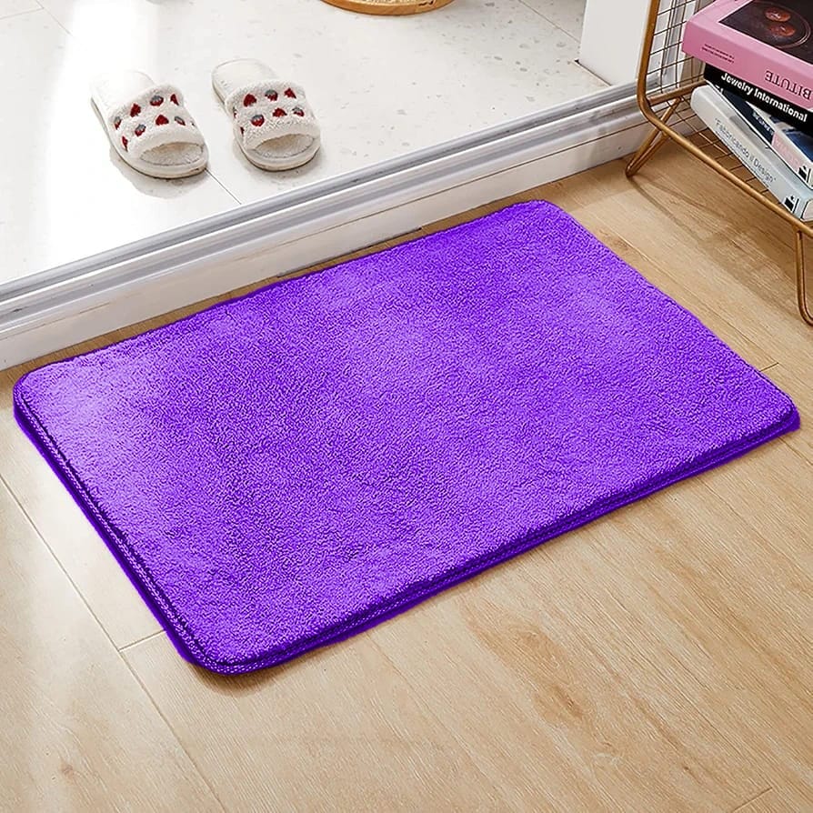 Memory Foam Bath Mat Cobblestone Bathroom Rugs Super Water Absorbent ...