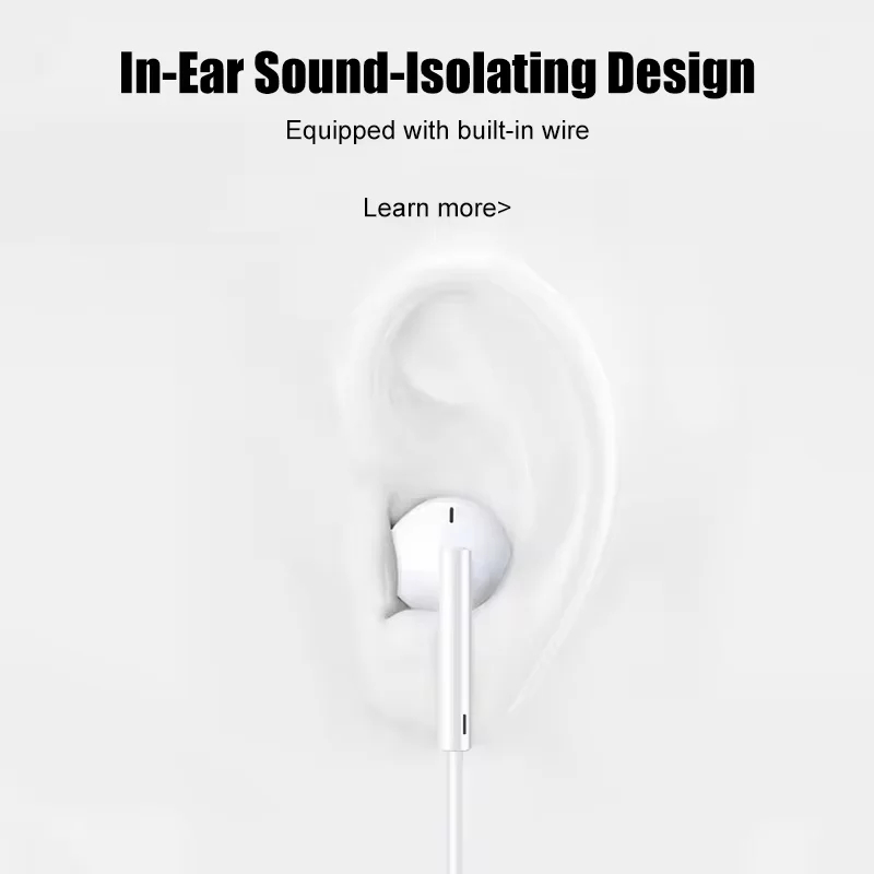 Original Gionee Type C Handsfree Imported | Gionee Original Handsfree Type C | In-Ear Earphones with Mic | Deep Bass USB-C Headset | Best for Gaming & Music | Compatible with  All Type-C Devices