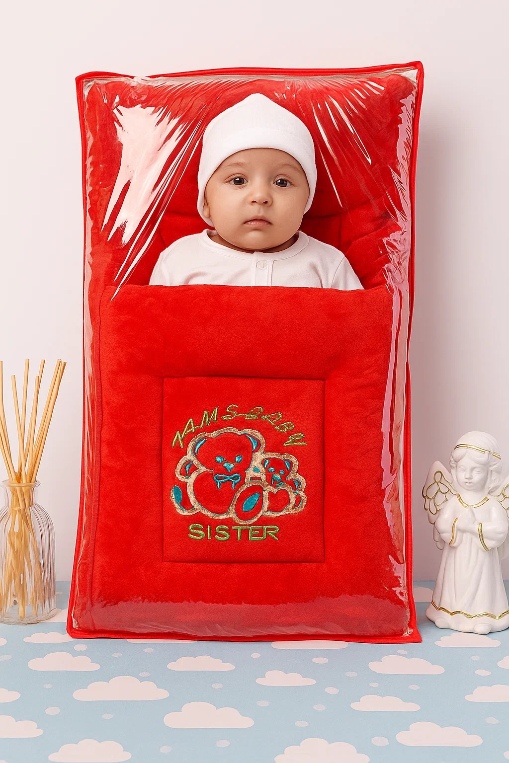 Baby Comfort Bister – Attractive Colours – Ideal for Newborns up to 12 Months  DISCLAIMER:Product color and design and brand may vary slightly. However, the material, quality, and overall product standards will remain the same as shown.