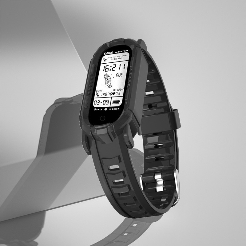 high quality】Silicone Transparent Strap for Xiaomi Mi Band 6 5 4 3 Glacier  Clear Replacement Band for M6 M5 M4 M3 Xiaomi Band 6 5 4 3: Buy Online at  Best Prices in Pakistan | Daraz.pk