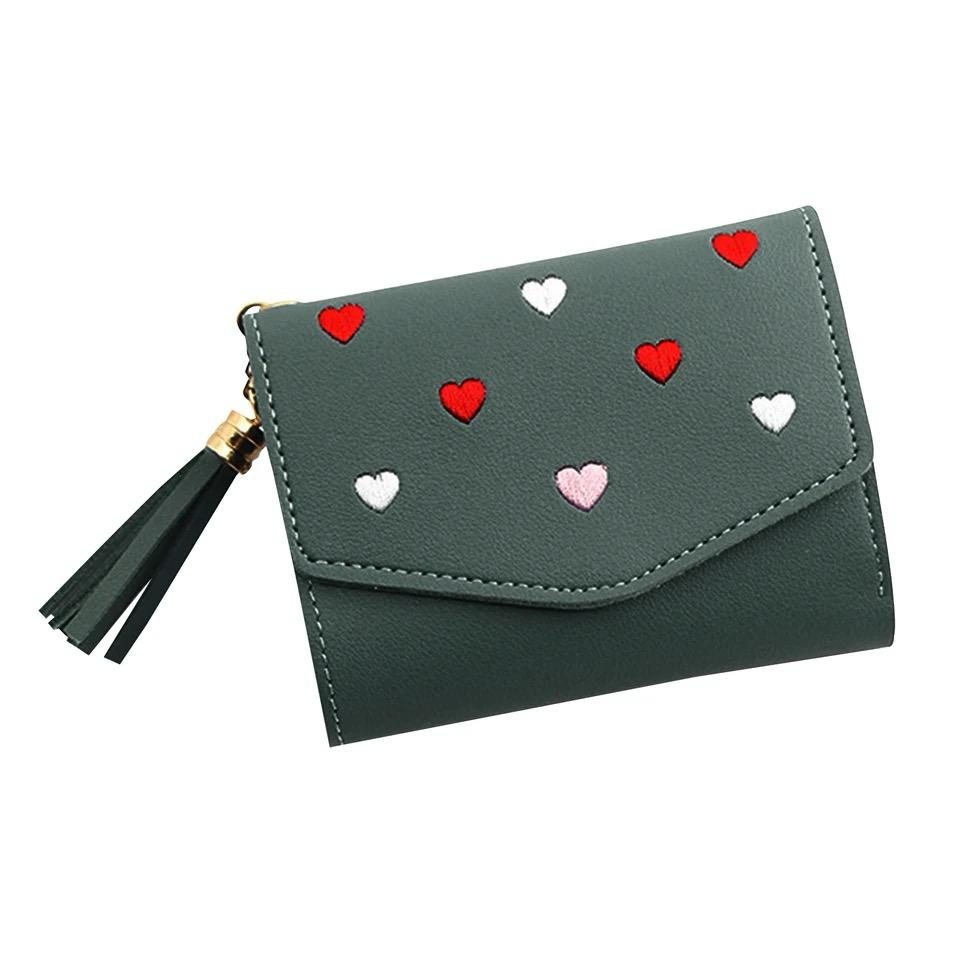 Short Women Wallets Small Slim Luxury Wallet New Fashion Pu Leather Female Purse Designer Money Bag Card Holder, wallets For Girls