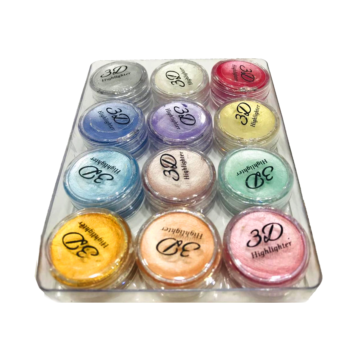 12 Color 3D Pressed Creamy Eyeshadow Palette Professional Makeup Trendy Kit Set Loose Pigment Sparkling Dusty Glitter Powder Pallet Box Fixing Highlighter Face Body Matte Nude Large Size Tray 12 Shades Eye Shadow Pallete Cosmetic Shimmer Shiny Pallete