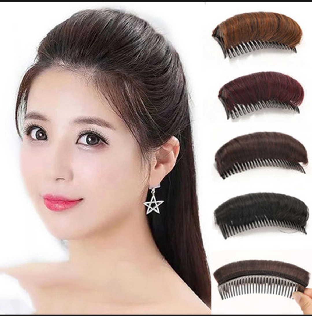 Women Natural black Hairpin synthetic hair styling tools hair com for hair clip puff
