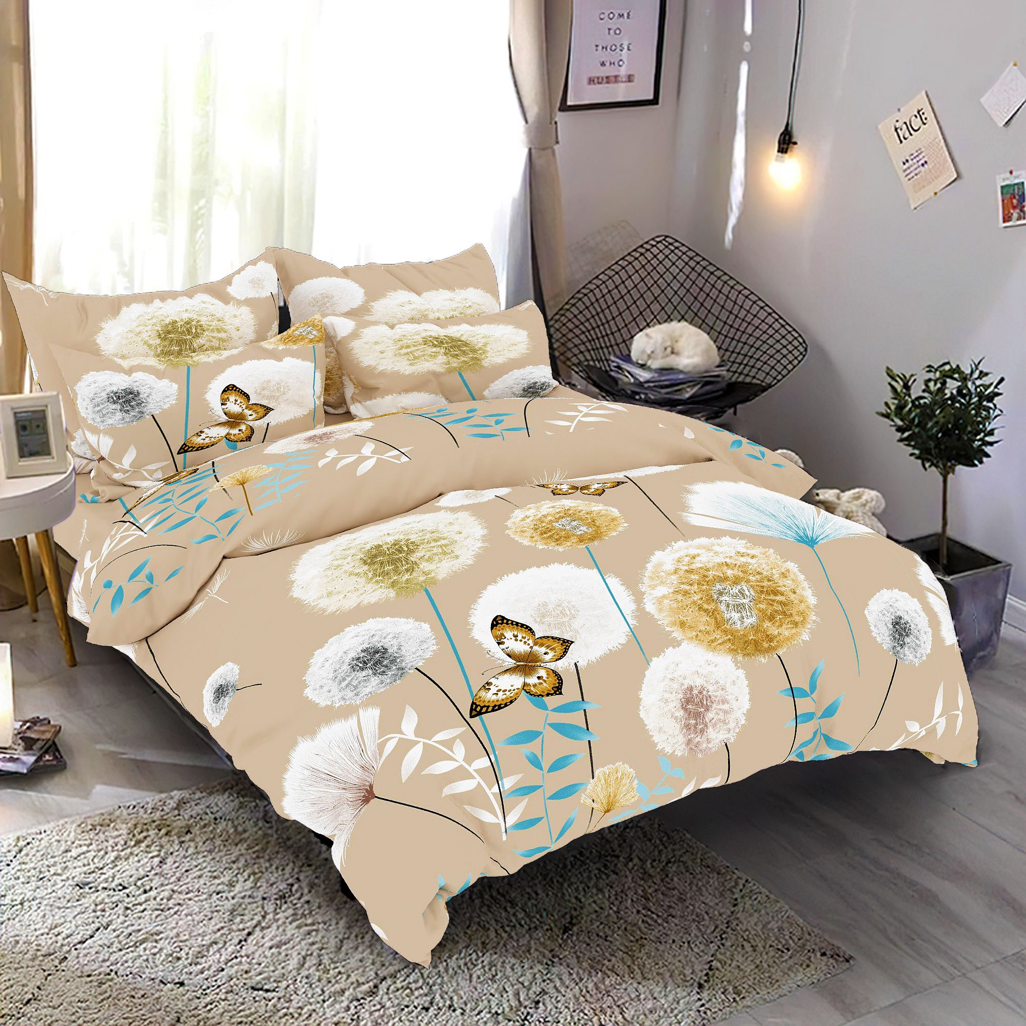 100% pure cotton bedsheet