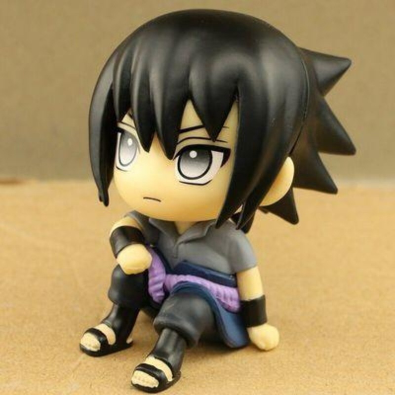 8cm New Naruto Anime Figure Model Sasuke & & Kakashi & Itachi Action Figure for Kid Children Gifts Character