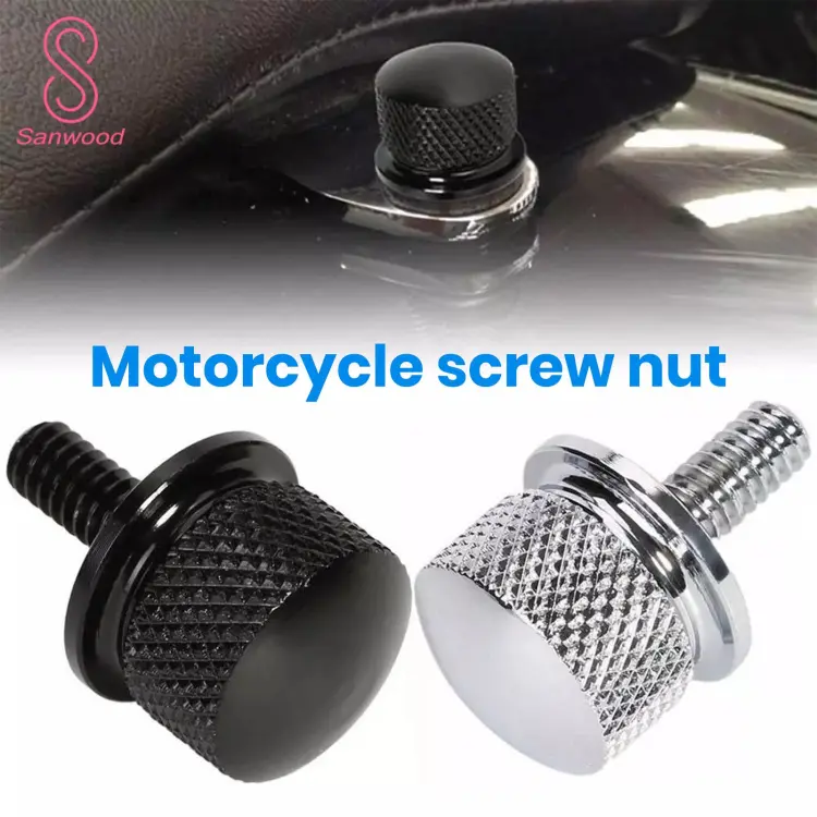 Motorcycle store seat screw