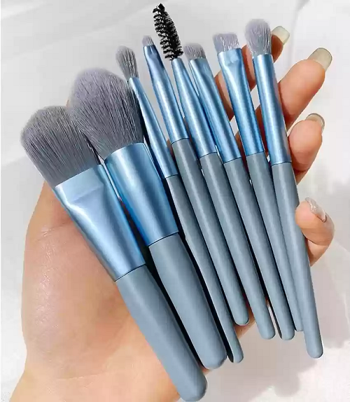 8 Pcs High Quality Mini Makeup Brush Set Cosmetics Professional Face Powder Soft Brushes Eye Shadow Foundation Powder Eyelash Lip Concealer Blush Makeup Brushes Set Kit