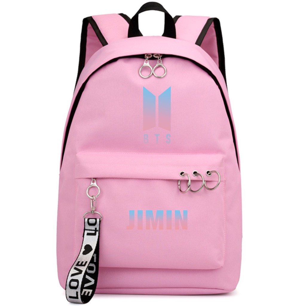 Buy PALAY® BTS Backpack for Girls School Backback Kpop BTS Bangtan Girls  Casual Backpack Suitable for Students 15.6in Laptop Backpack at Amazon.in