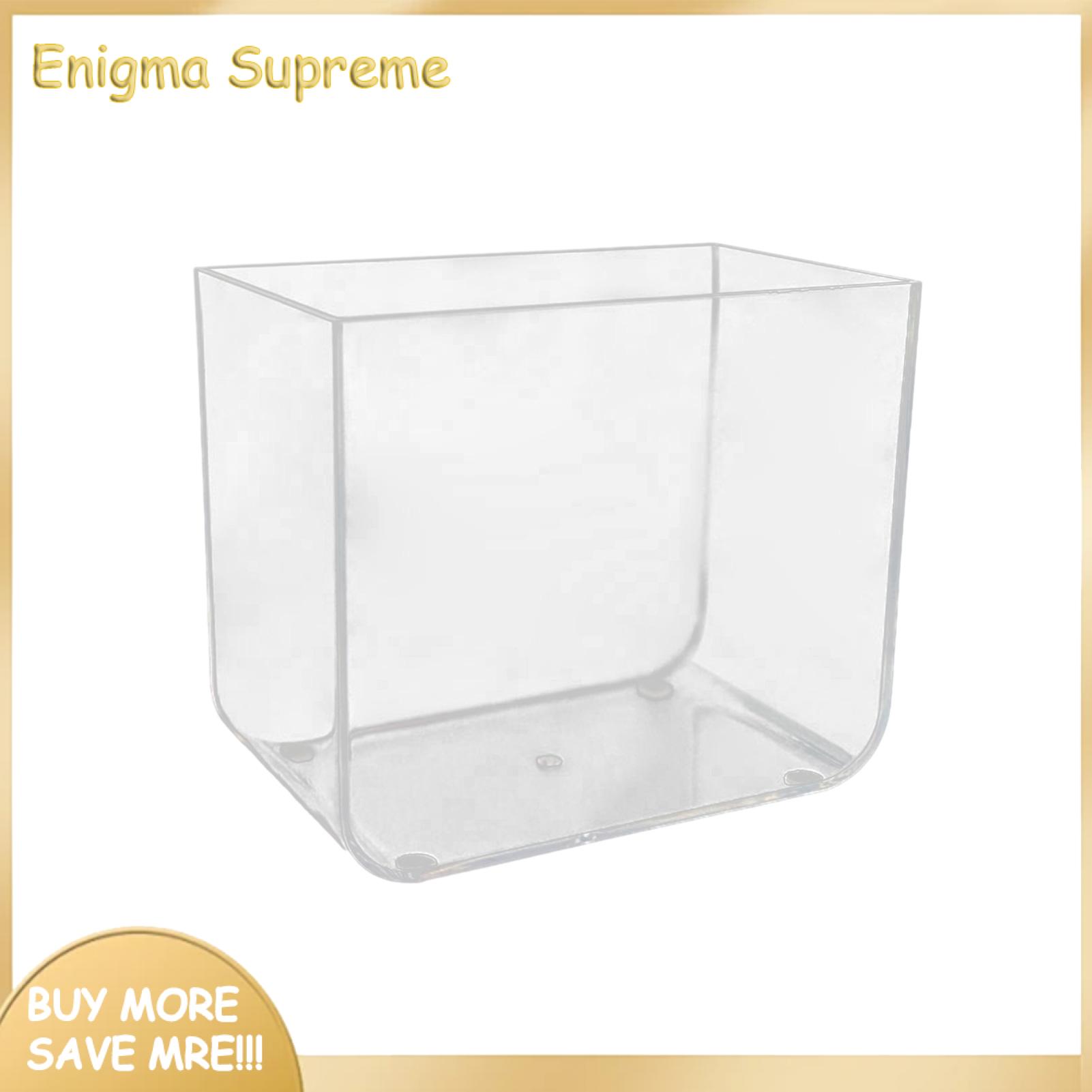 Enigma Fun Viewing Fish Tank Clear Gl Fish Tank for Home Decor Small