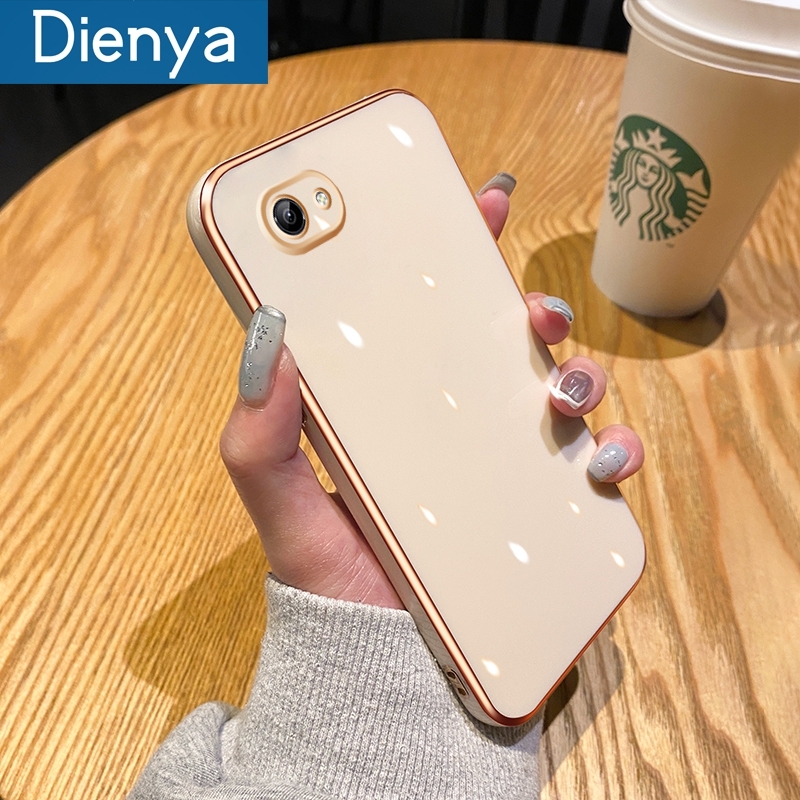 dienya For vivo y81 Case Luxury Plating Side Edge Square Full Lens