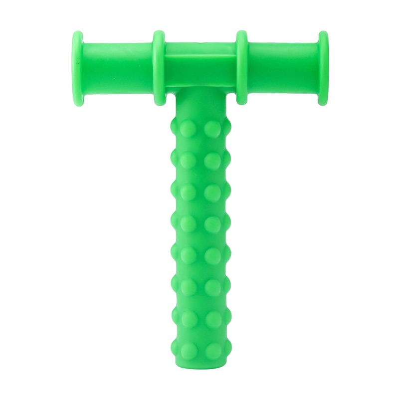 Kids Chewing Tube T-Shape Chewy Teether Baby Oral Motor Chew Tools Tuxtured Auti _KS