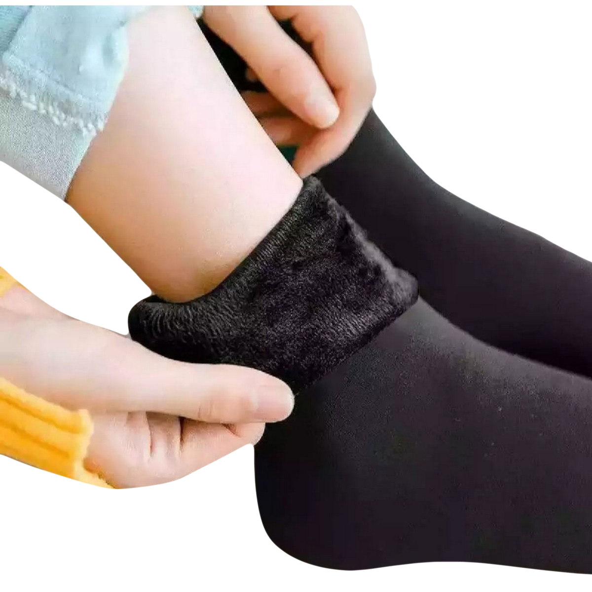 Women Winter Snow Boots Socks Warm Thermal Thicken Fleece Soft Cosy Socks Lady Solid Color Home Snow Boots Floor Sock