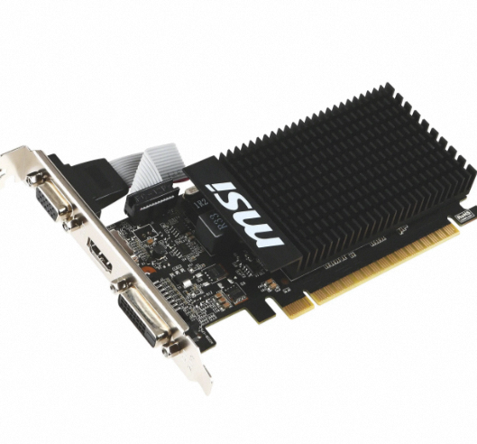 MSI Nvidia GeForce GT710 2GB DDR3 64Bit Gaming Graphic Card, LOT Item