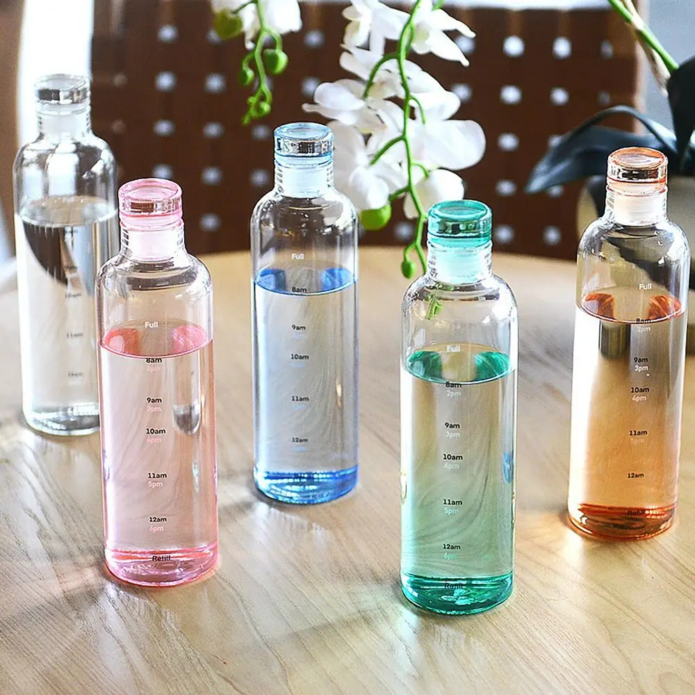 Improt Healthy Plastic Water Bottle 500ml (1 Pack) - BPA Free Luminous with Attractive Colors, Safe to Hold Hot Water and Drinks, Leak Proof