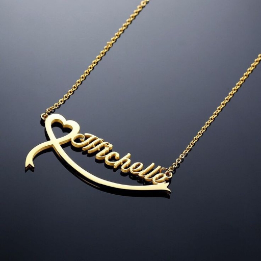 Customized Name Necklace Name Locket 