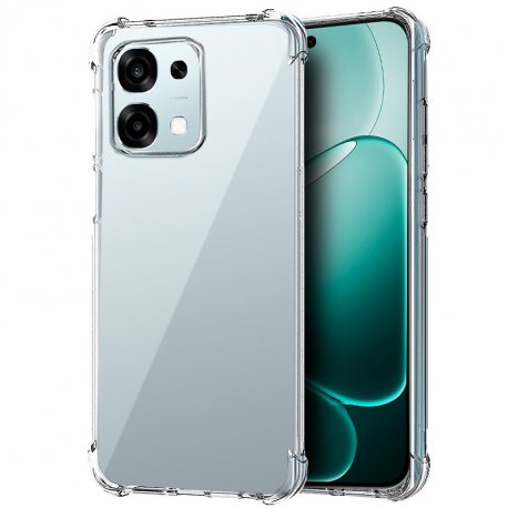 Oppo A6 Pro 4G/5G Back Cover Transparent Extra Bumper Anti Shock Soft Crystal Clear Cover