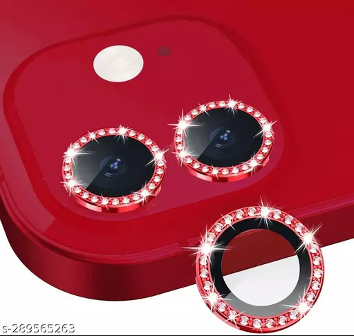 Diamond Camera Lens Protector For 11 / 12 / 13 / 14 / 15 / 16 / 17 Series  Luxury Sparkle Shockproof Camera Guard