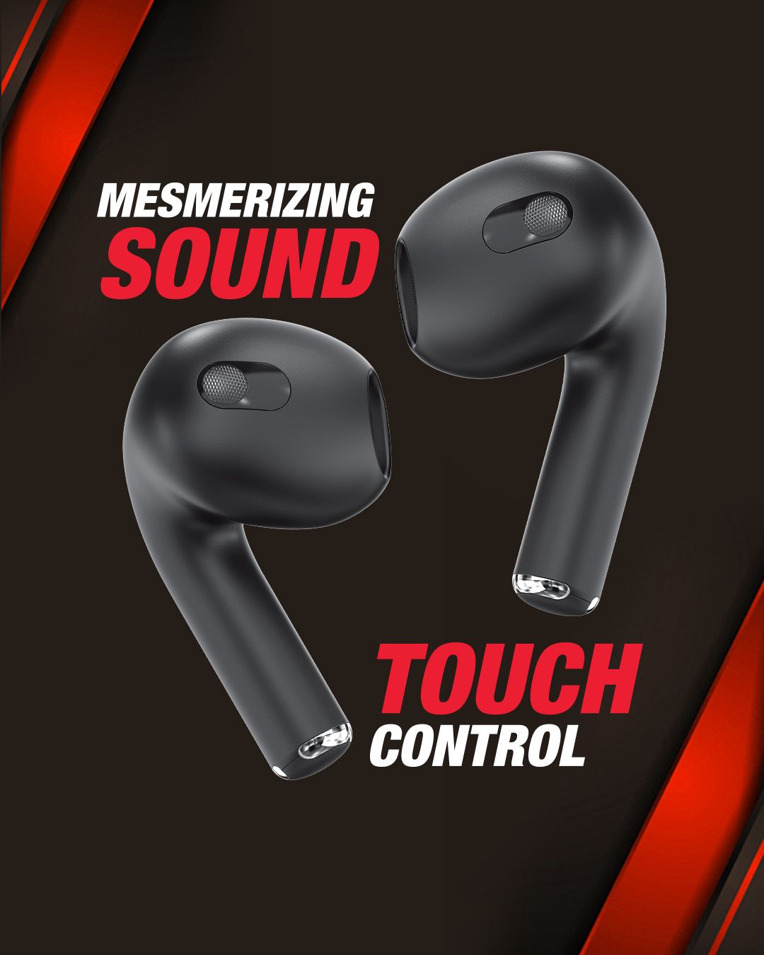 Audionic AIRBUDS MAX Truly Wireless Earbuds With Pouch Pop