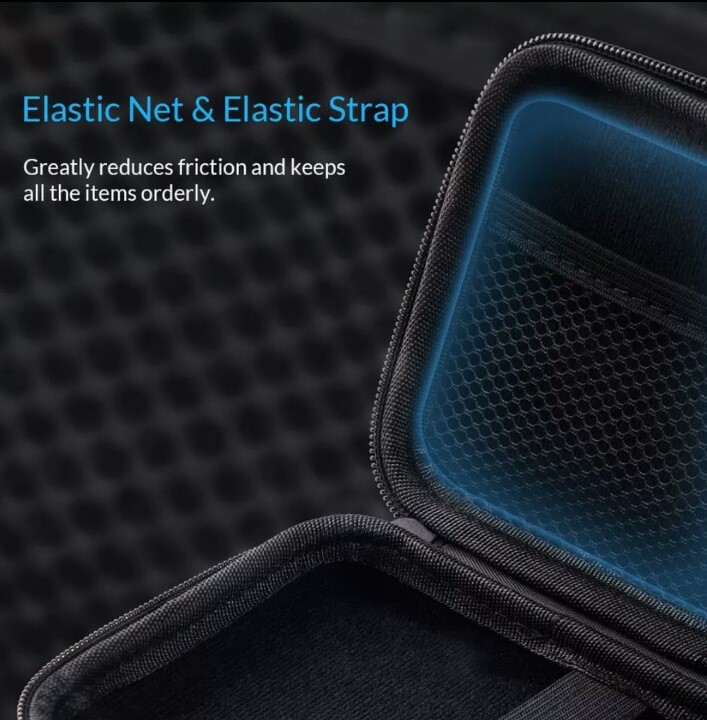 Orico 100% Original External Portable Hard Disk Drive Case - Black