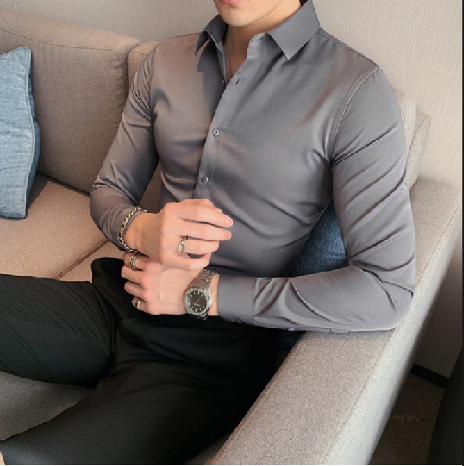 dress pant shirt price in pakistan WHITE COTTON DRESS SHIRT  Ismail Farid