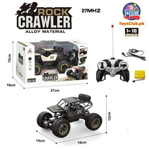 Rock Crawler Off Road RC Remote Control Car Chargeable Full Metal Body