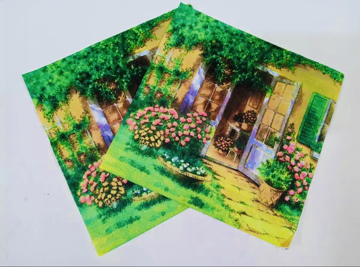 2 Pieces Decoupage Napkins, Decoration Ideas, Vintage Napkin Papers For
