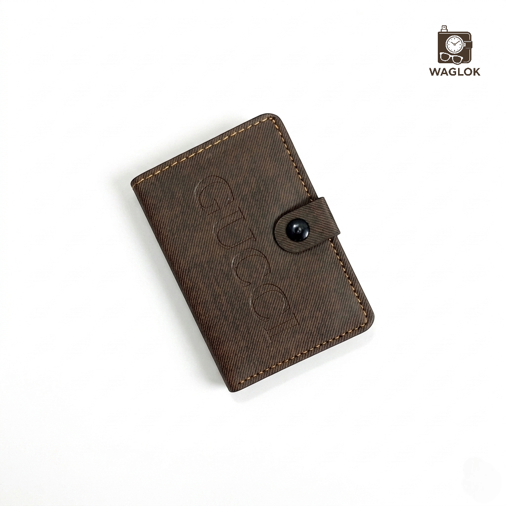 Slim Wallet For Boys - 5 Card Slots, 1 Cash Pocket & 1 Window card pocket