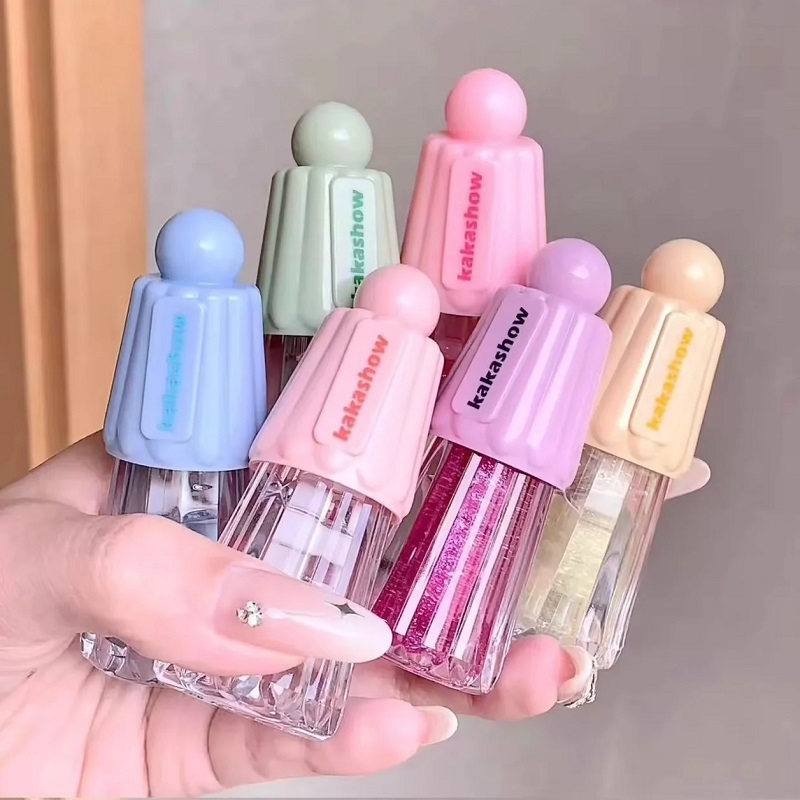 Single Piece Ice Cream Magic Lip Oil Moisturizing Longlasting Liquid Lipsticks For Girls