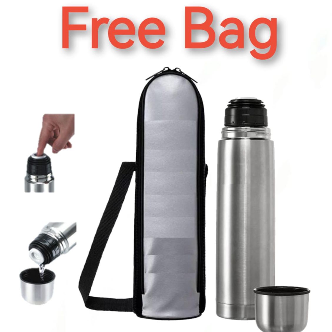 IMPORTED WATER BOTTLE HIGH QUALITY THERMOS 350ML,500ml,750ml AND 1000ML FOR BOYS,GIRLS AND KIDS SPORT BOTTLE FOR GYM FOR HOT AND COLD WATER