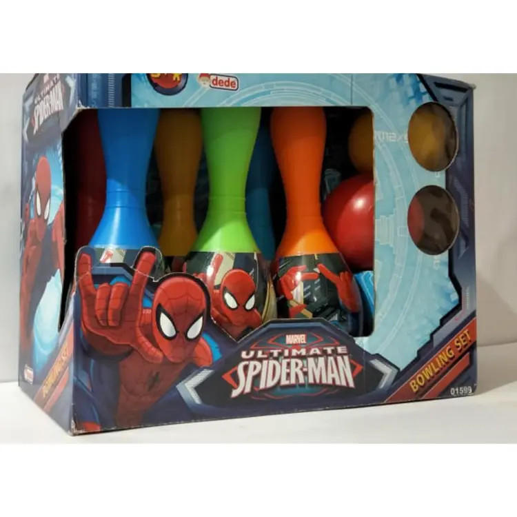 Spiderman top bowling set