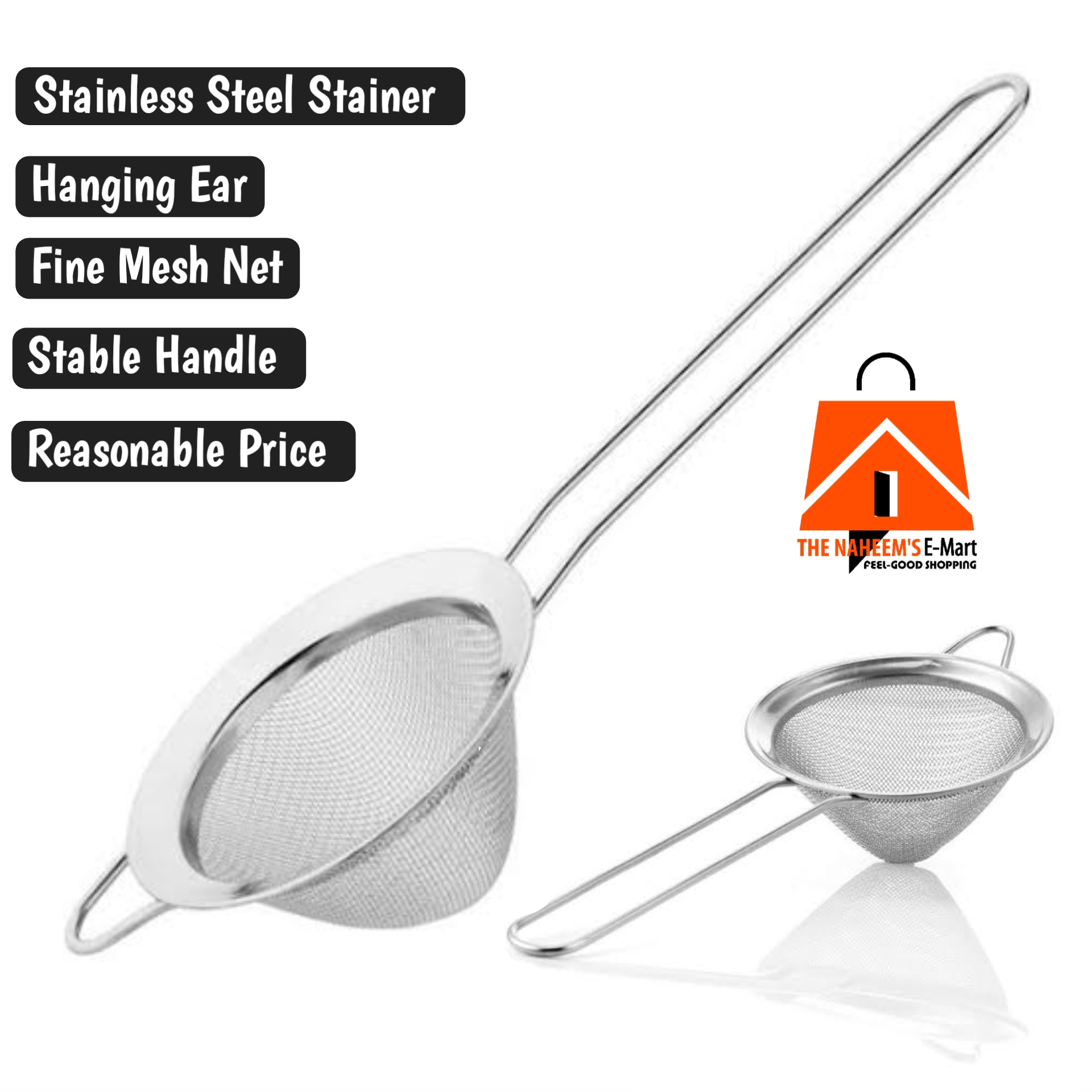 The New 1pcs Long Handle Strainer 最大59OFFクーポン