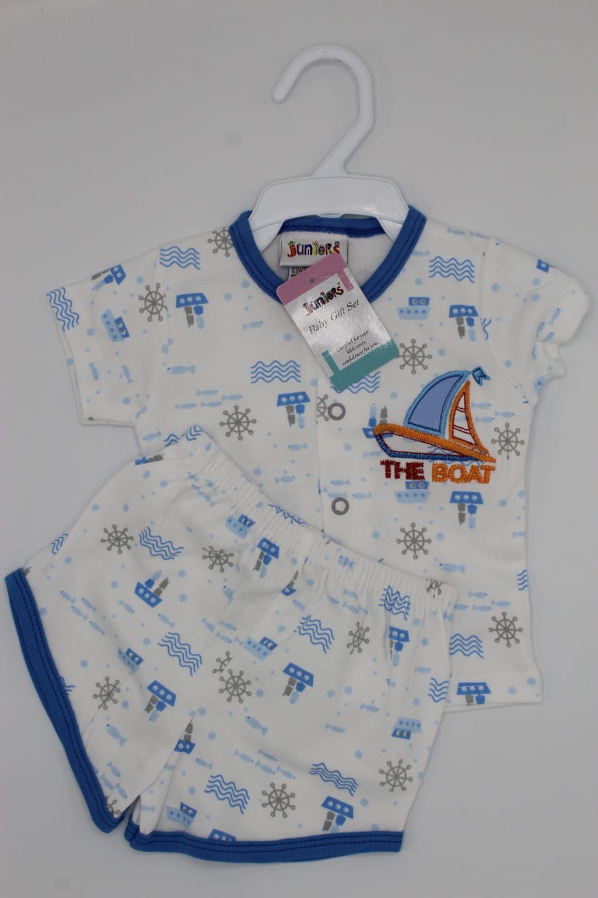 Junior Brand Newborn Clothes Suits Summer Baby Short Sleeve T Shirt Shorts 2pcs Set Buy Online At Best Prices In Pakistan Daraz Pk