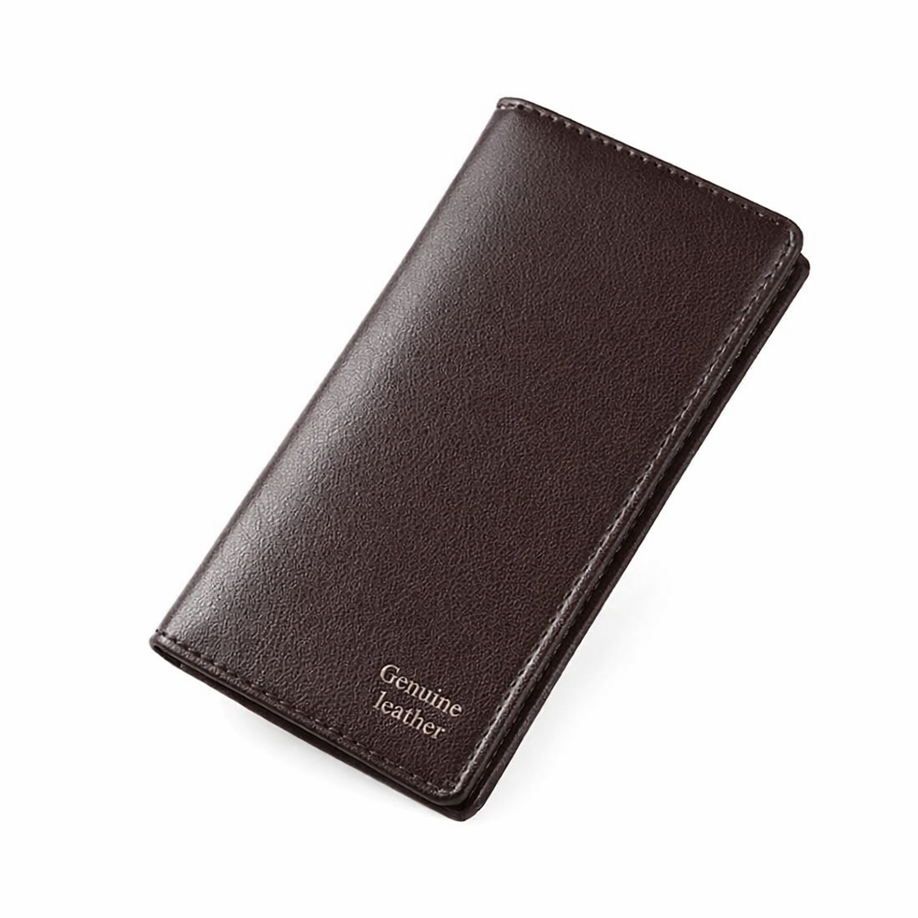 Premium Slim and Lightweight Long Wallet for Men | Stylish PU Leather Wallet with Multiple Card Slots and RFID Blocking | Durable Business Bifold Wallet | Unisex Slim Purse for Men and Women Everyday Travel Office Use