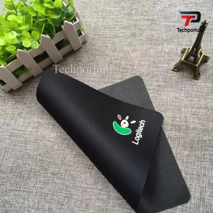 Smooth Non Slip Rubber Waterproof Black Mouse Pad Computer Desk Laptop Cushion Gaming Office Home Mousepad Medium Large Size Durable Anti Slip Base for Work and Gaming Use price in Pakistan