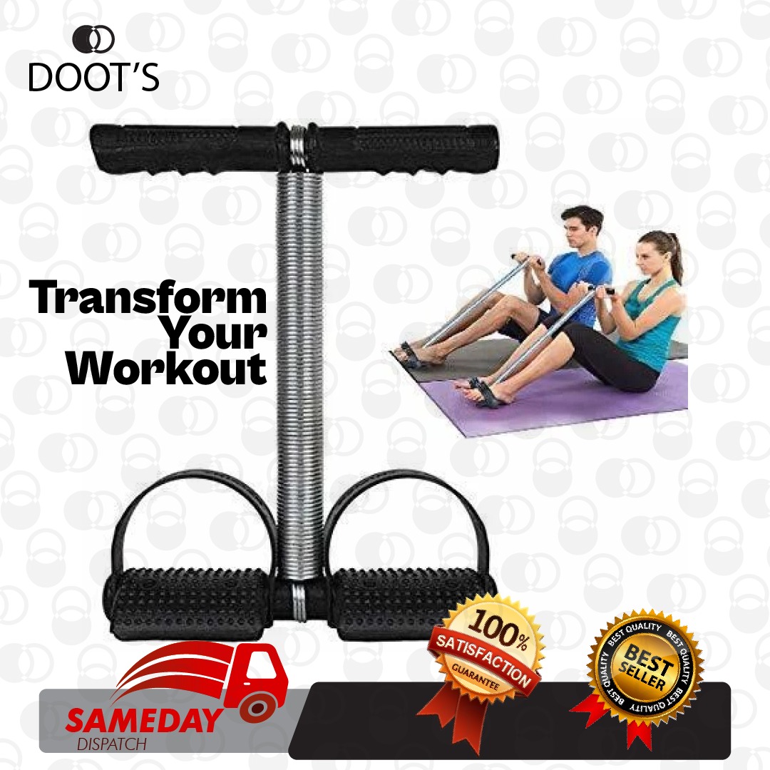 Tummy Trimmer Single Spring ,Weigth loss Machine For Bally Fat , Home Gym, / Body Builder , Tummy Trimmer for Women and MEN -Abdominal Workout,