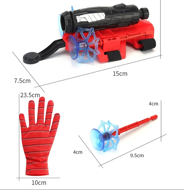 Ultimate Kids 2024 Web Shooter Super Hero Toy Set Action Figure Fun Spider Gloves Man Web Shooter for Kids, Launcher Spider Kids Plastic Cosplay Glove Action Hero Launcher Wrist Toy Set Funny Decorate Children Funny Collectible Educational Toy + free ship