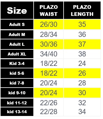 NN Luxury Pack of 3 Palazzo Pants – Adult Size S to XL & kids Size 24 to 34 Length Comfortable & Elegant Nightwear Trousers, Flowy Lounge Flippers for Women’s Relaxation & Home Wear