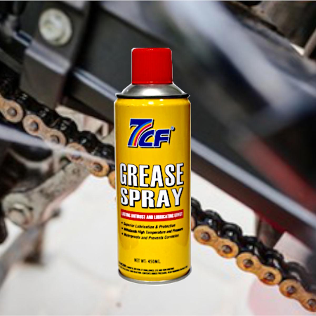 7CF Grease lubricant liquid Spray – 450 ml