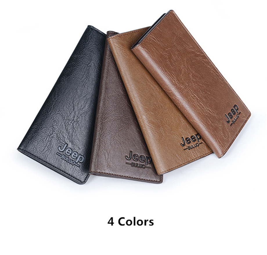 New Trendy SLIM PU Leather Long Wallet For Men and Women Cash And Card Holder.