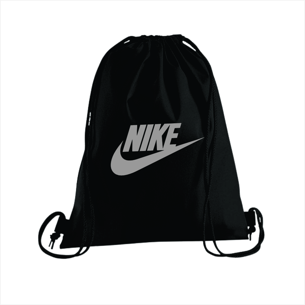 Printed Cotton Drawstring Backpack Gym Sack Canvas Cinch Sport for Men, Women Bags