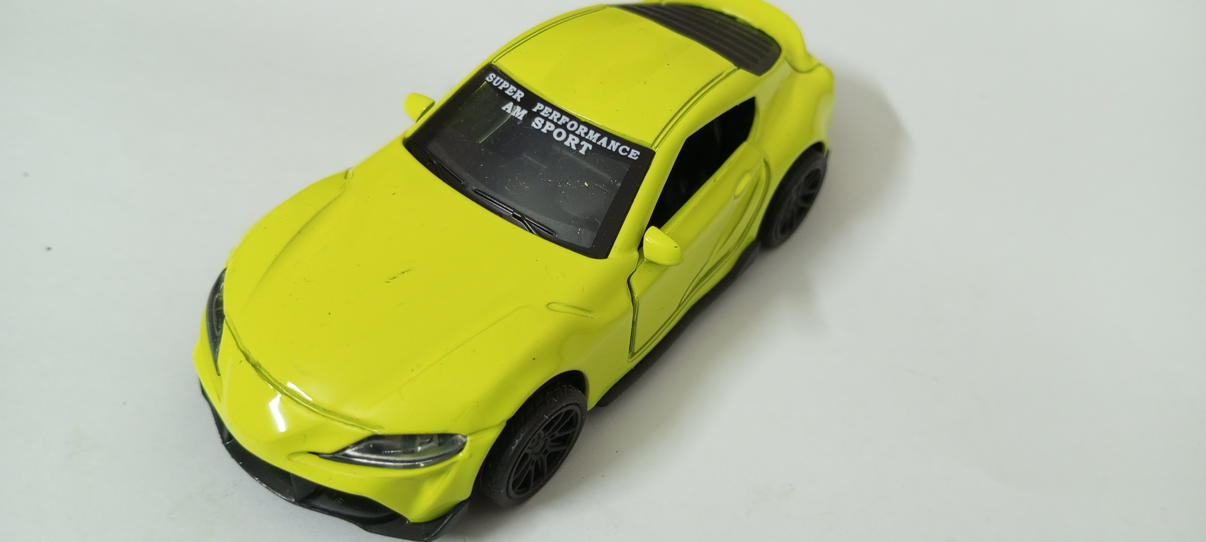 Toyota Supra Diecast Metal Toy Car with Openable Doors - Realistic Miniature Model for Collectors, Kids & Enthusiasts