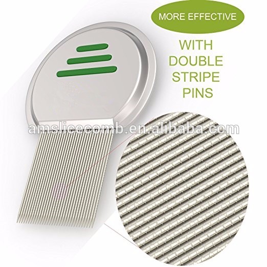 100% Original Stainless Steel Needles Manual Anti Lice Comb Metal Needles For Men Women Comb Grooved Pins Available