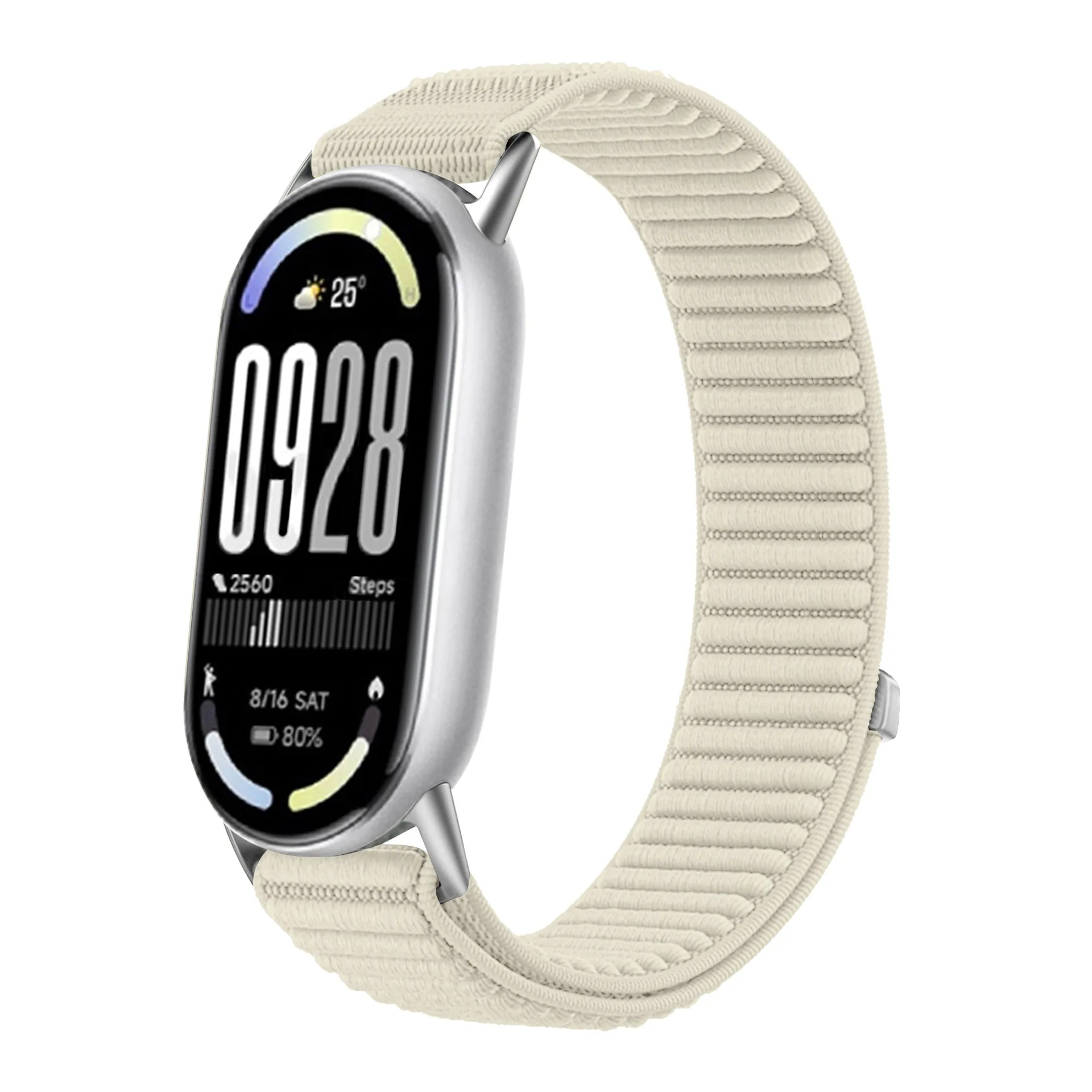 Nylon Strap for Mi Band 10 9 8 Strap Smart Watch Band for Xiaomi Smart Band 10 Strap Mi band 9 Band 8 Only