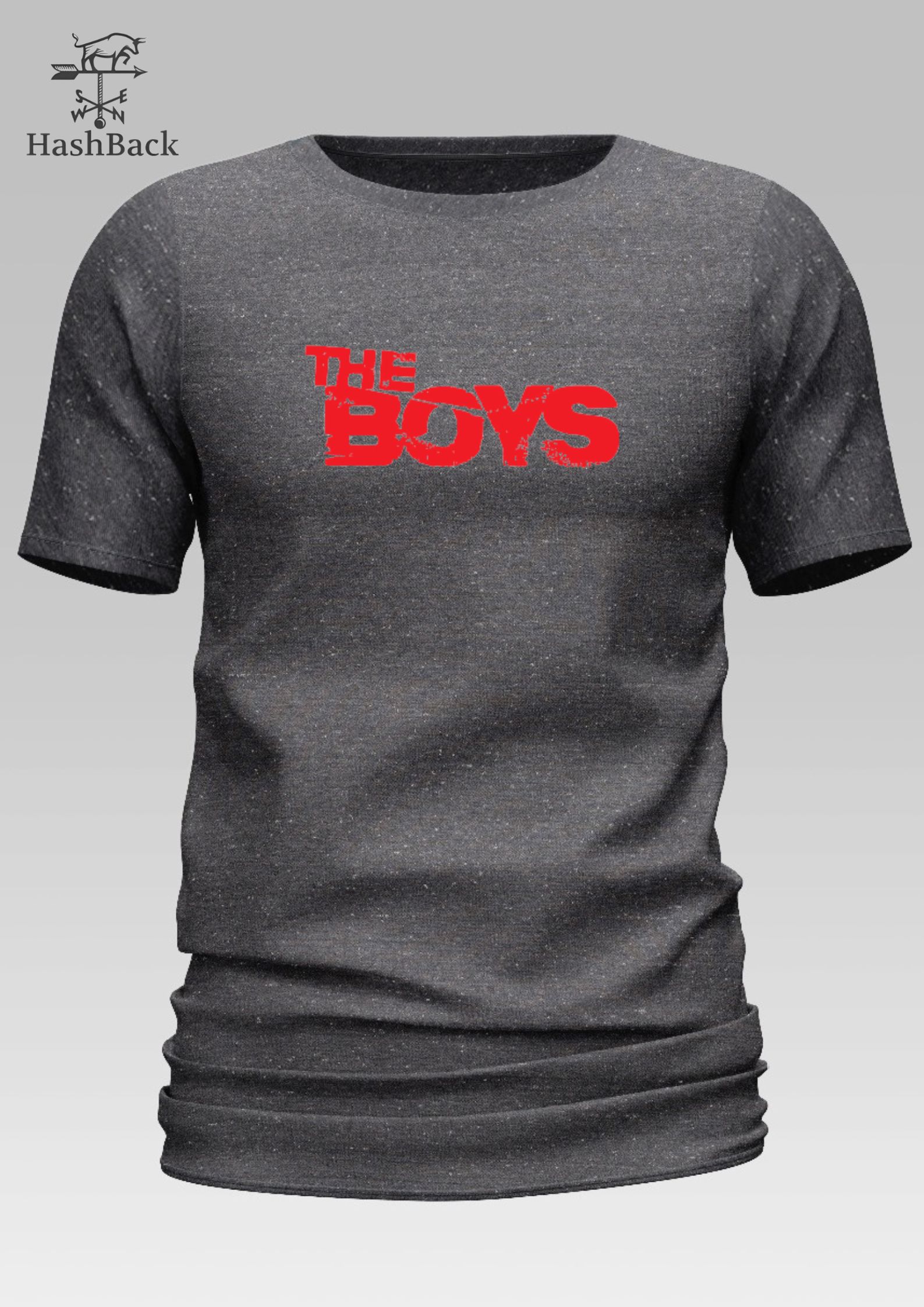 HashBack basic Oversized premium Tshirt For Men The Boys Printed