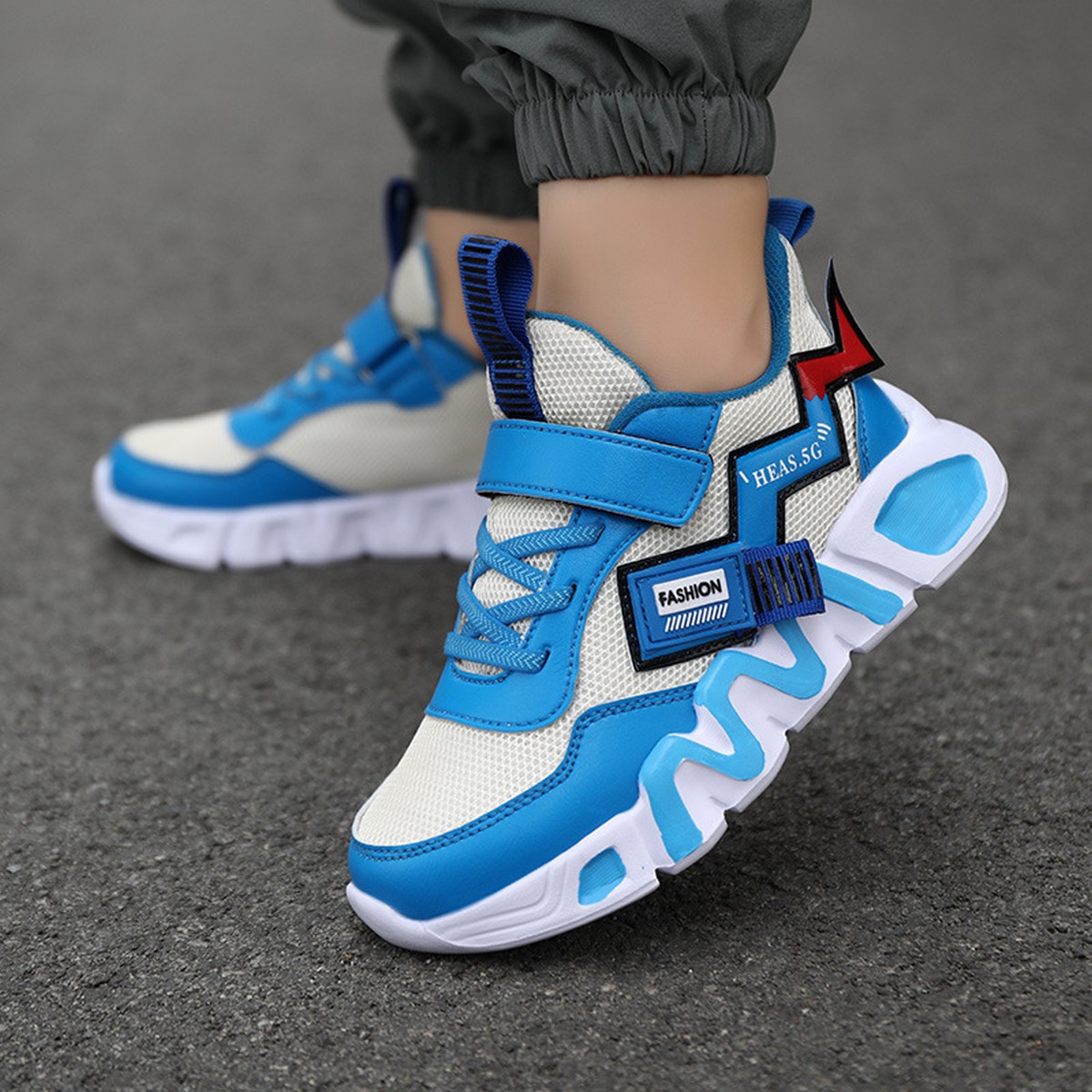 【ETOP】 Sneakers for Children Running Shoes Children Basketball Shoes