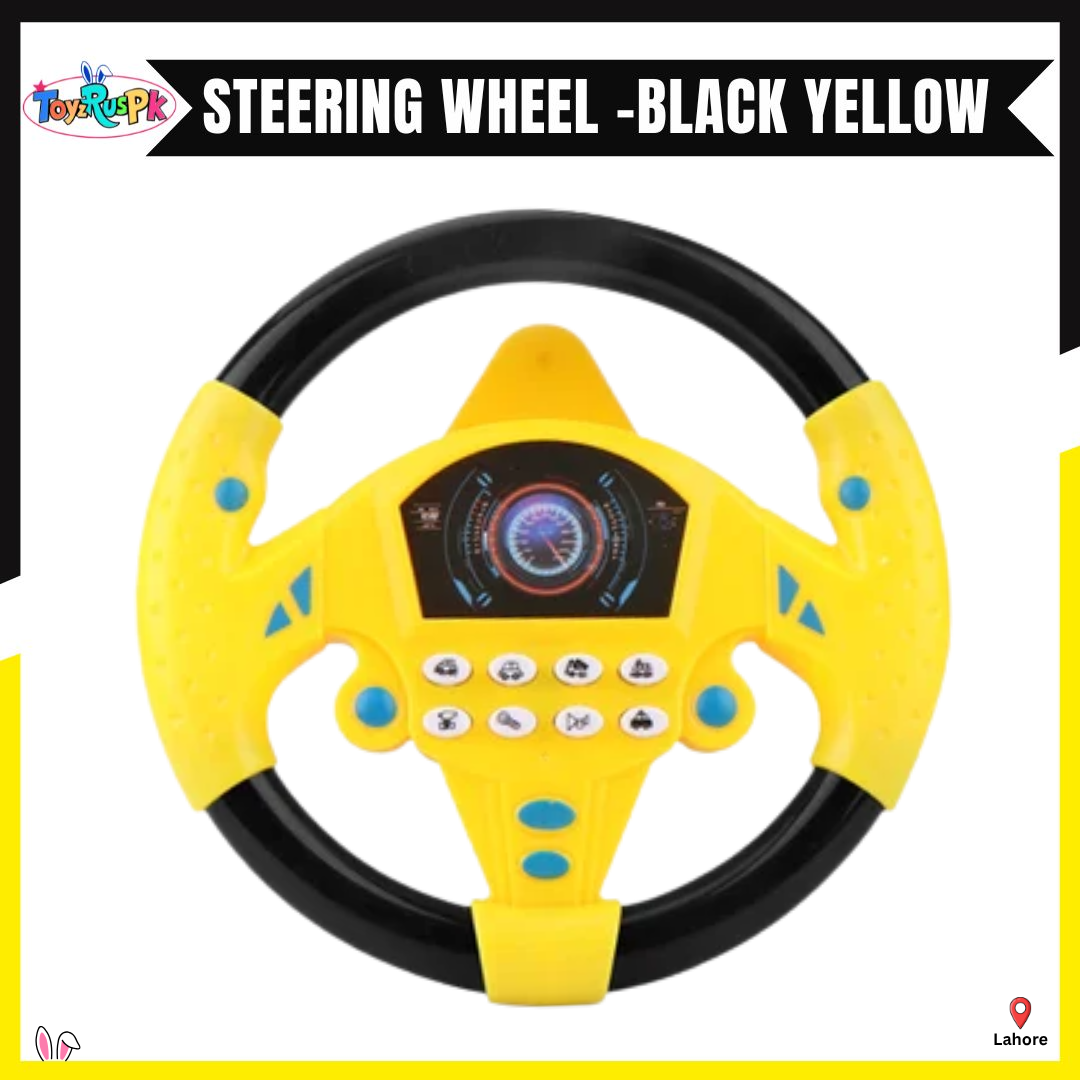 Yellow Black Wheel